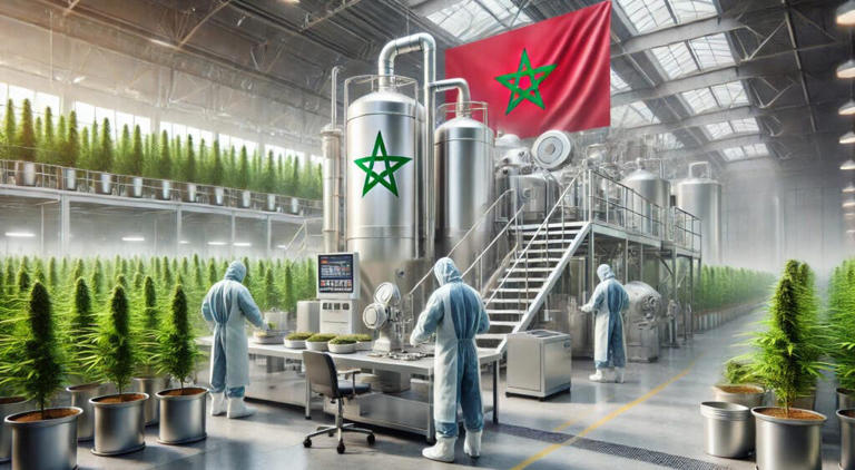 Morocco’s First Legal Cannabis Processing Plant Opens